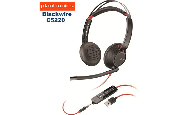 Tai Nghe Plantronics BlackWire C5220 USB-C