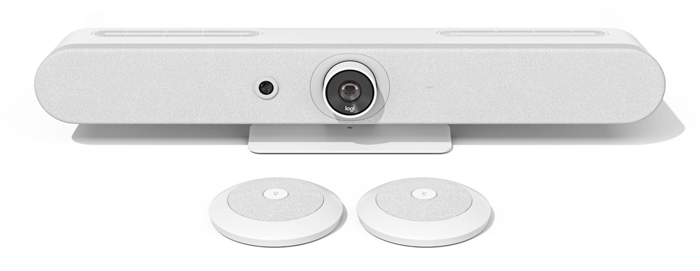 Webcam hội nghị Logitech Rally Bar Mini 2023 Phạm vi thu nhận micrô trên diện rộng