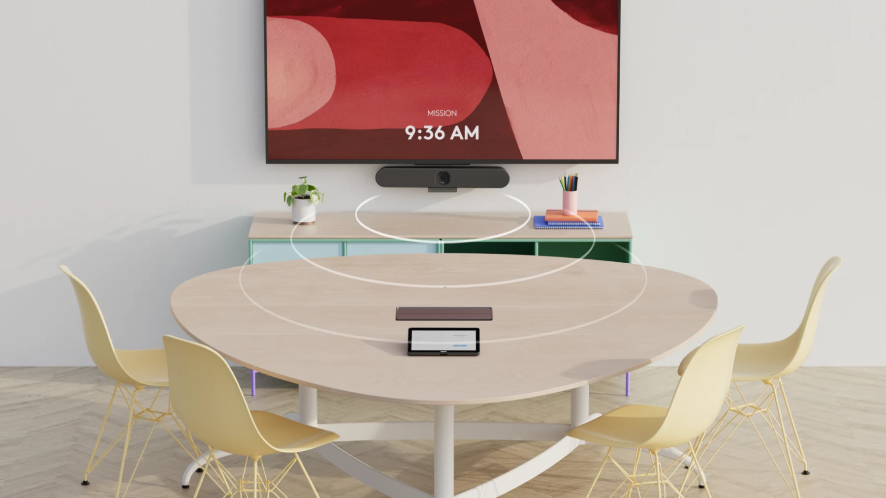 Thiết bị hội nghị Logitech Rally Bar Huddle 2023 rally-bar-huddle-equitable-meetings-audio