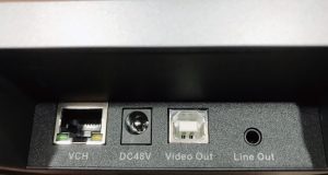 Bộ thiết bị hội nghị Yealink Hub Extra 2024 Cổng kết nối UVC84