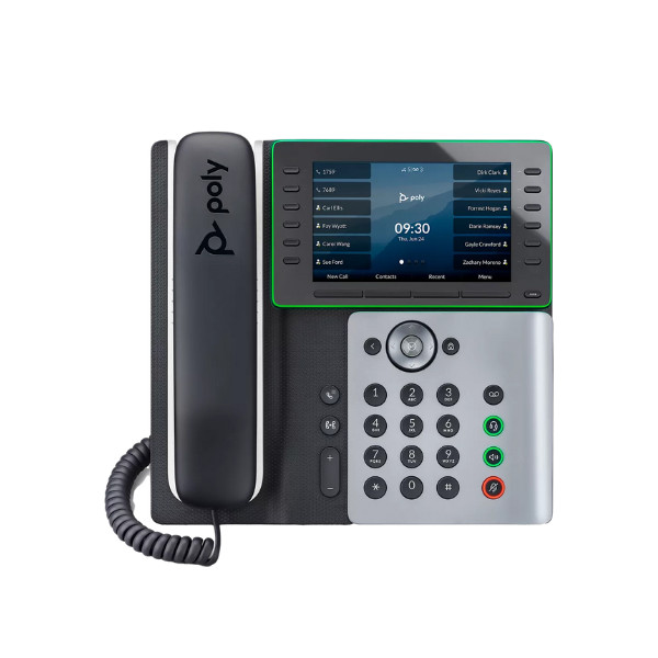 Poly Edge E500 IP Phone and PoE-enabled (82M94AA) 2025 Mặt trước Poly Edge E500 IP Phone and PoE-enabled (82M94AA)
