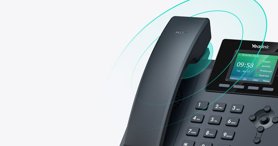 Yealink SIP-T34W (Hỗ trợ Wifi) - Điện thoại IP cho doanh nghiệp 2025 yealink sip t34w có chất lượng âm thanh hd chuyên nghiệp