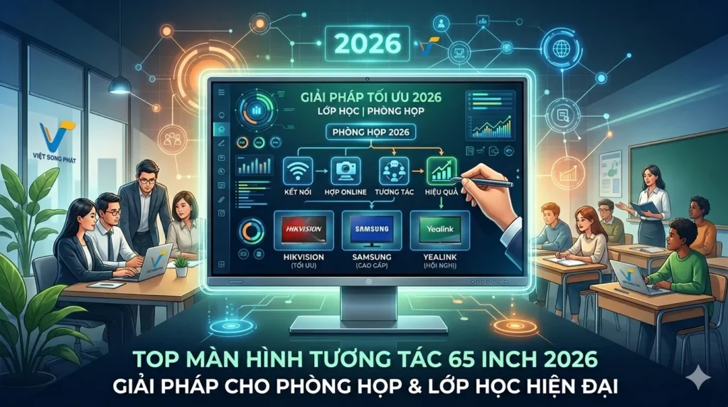 Top Màn Hình Tương Tác 65 Inch Đáng Mua Nhất 2026
